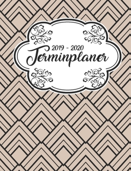 Terminplaner 2019 - 2020: Planer Wochenplaner Jahresplaner Timer Projektplaner Notizbuch Studienplaner Kalender Semesterkalender Taschenkalender ... Geschenk Afrikanisch Muster (German Edition)