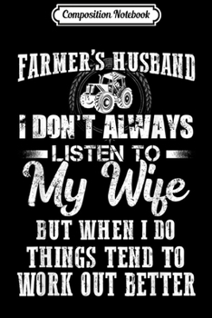 Composition Notebook: Farmers Funny Tractor And Beer Clothing  Journal/Notebook Blank Lined Ruled 6x9 100 Pages