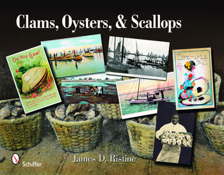 Paperback Clams, Oysters, & Scallops: A Postcard and Trade Card, Illustrated Album Book