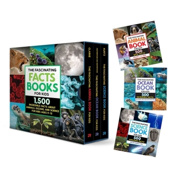 Paperback The Fascinating Facts Books for Kids 3 Book Box Set: 1,500 Incredible Facts about Animals, Oceans, and Science for Kids Ages 9-12 Book
