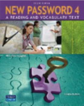 Paperback New Password 4: A Reading and Vocabulary Text [With CDROM] Book