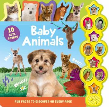 Board book Baby Animals: Interactive Children's Sound Book with 10 Buttons Book