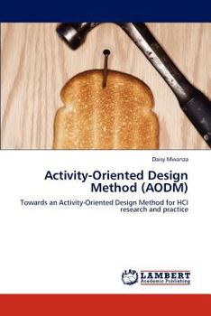 Paperback Activity-Oriented Design Method (AODM) Book