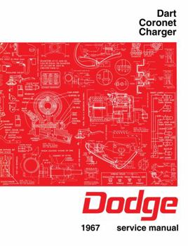 Perfect Paperback 1967 Dodge Dart Coronet Charger Service Manual By Detroit Iron Book