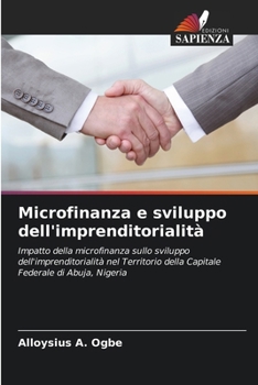 Paperback Microfinanza e sviluppo dell'imprenditorialità [Italian] Book