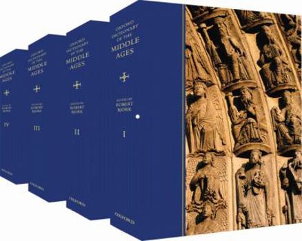 Hardcover The Oxford Dictionary of the Middle Ages (4 Volume Set) Book
