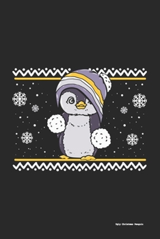 Ugly Christmas Penguin: 120 Pages I 6x9 I Dot Grid