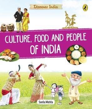 Paperback Discover India: Culture, Food and People Book