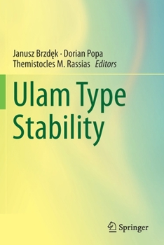 Paperback Ulam Type Stability Book