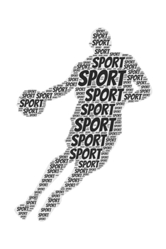 Sport: Notizbuch, Notizblock | Kariert, Karierte, Kariertes, Karo-Raster | DIN A5, 120 Seiten | Notizen, Ideen, Gedanken, Erinnerungen, Termine, Planer, Tagebuch, Organisation (German Edition)