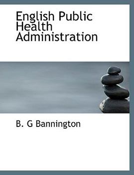 Paperback English Public Health Administration Book