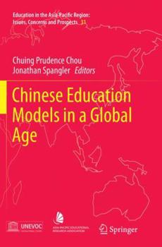 Paperback Chinese Education Models in a Global Age Book
