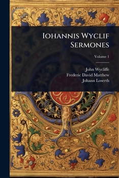Paperback Iohannis Wyclif Sermones [Latin] Book