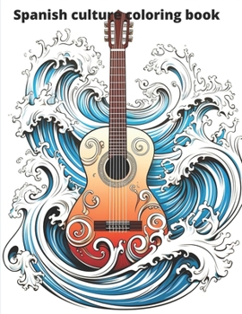 Paperback Spanish culture coloring book [Spanish] Book