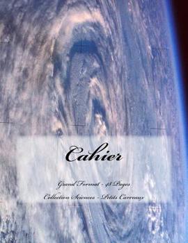 Paperback Cahier - Grand Format - 48 pages - Collection Sciences: Petits Carreaux - Design Original 5 [French] Book