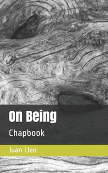 Paperback On Being: Chapbook Book