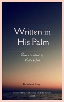 Paperback Written in His Palm Poems inspired by God's Word Book