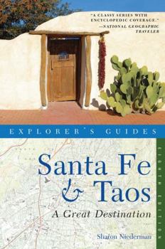 Paperback Explorer's Guide: Santa Fe & Taos: A Great Destination Book