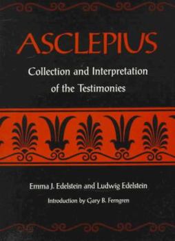 Paperback Asclepius: Collection and Interpretation of the Testimonies Book