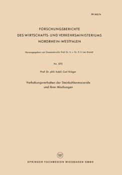 Paperback Verkokungsverhalten Der Steinkohlenmacerale Und Ihrer Mischungen [German] Book