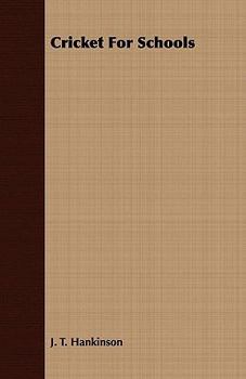 Paperback Cricket for Schools Book