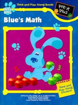 Paperback Blue's Math (Blue's Clues Think and Play Along Books) Book