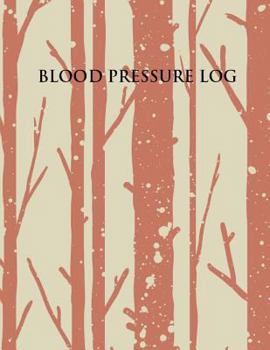 Paperback Blood pressure log Book