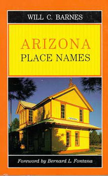 Paperback Arizona Place Names Book