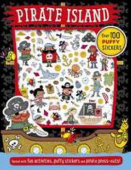 Paperback Pirate Island Puffy Sticker Activity Book