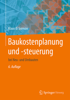 Hardcover Baukostenplanung Und -Steuerung: Bei Neu- Und Umbauten [German] Book