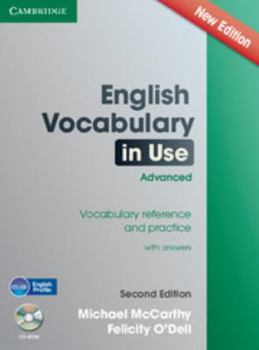 Paperback English Vocabulary in Use Advanced: Vocabulary Reference and Practice [With CDROM] Book