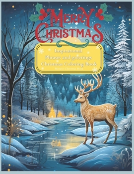 Paperback Inspirational Christmas Coloring Book For Adults Book