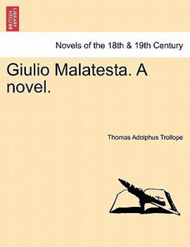 Paperback Giulio Malatesta. a Novel. Book