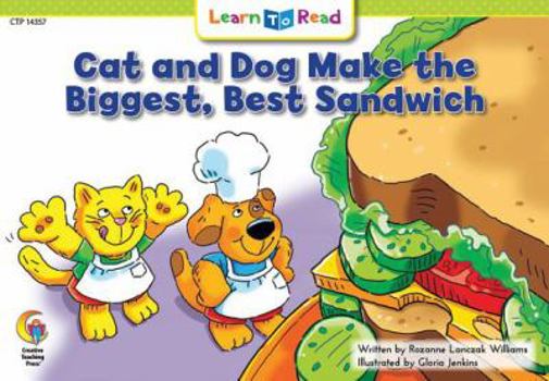 Paperback Cat and Dog Make the Biggest, Best Sandwich Book
