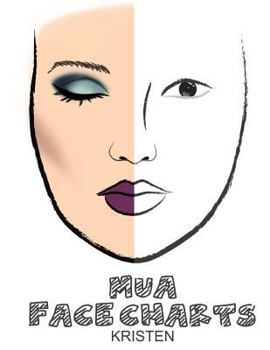 Paperback MUA Face Charts Kristen Book