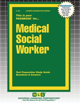 Paperback Medical Social Worker Book