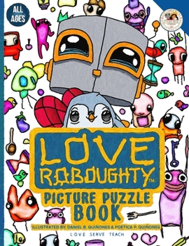 Paperback Love Roboughty Picture Puzzle Book