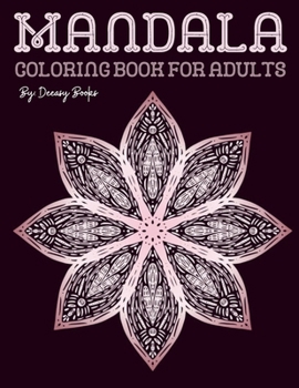 Paperback Mandala Coloring Book for Adults Book