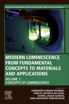 Paperback Modern Luminescence from Fundamental Concepts to Materials and Applications, Volume 1: Concepts of Luminescence Book