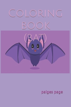 Paperback Coloring book (bat) Book