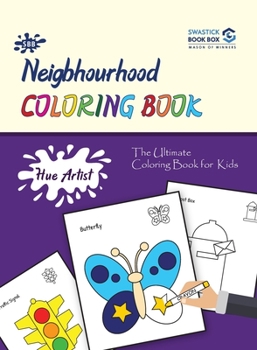 Paperback Hue Artist - Neighbourhood Colouring Book