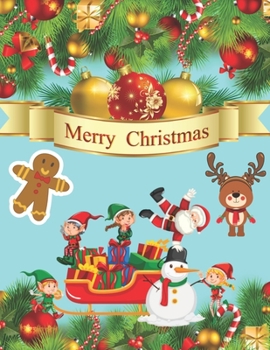 Merry Christmas: An Adult Coloring Book with Fun, Easy, and Relaxing Designs