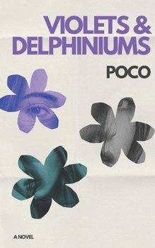 Paperback Violets & Delphiniums Book