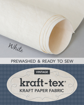 Misc. Supplies Kraft-Tex Roll White Prewashed & Ready to Sew: Kraft Paper Fabric, 18.5" X 28.5 Roll Book