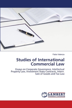Paperback Studies of International Commercial Law Book
