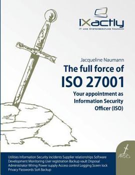 Paperback Your appointment as Information Security Officer (ISO) Book