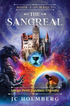 Paperback The Sangreal (Large Print Dyslexic Friendly) Book