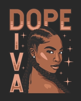 Paperback Dope Diva: Lined Notebook Book