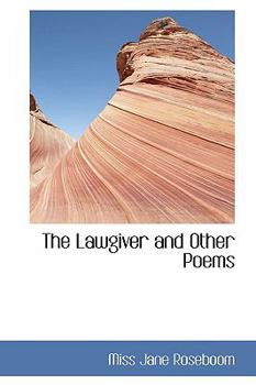 Hardcover The Lawgiver and Other Poems Book