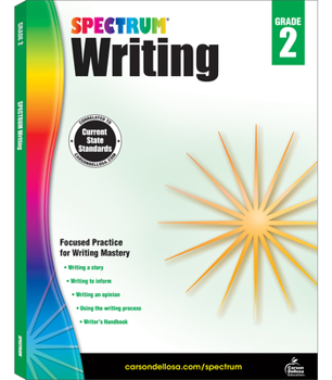 Paperback Spectrum Writing, Grade 2: Volume 36 Book